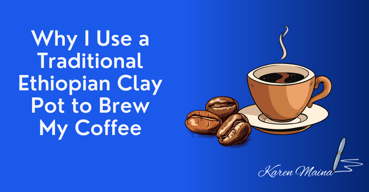 a cup of coffee with coffee beans